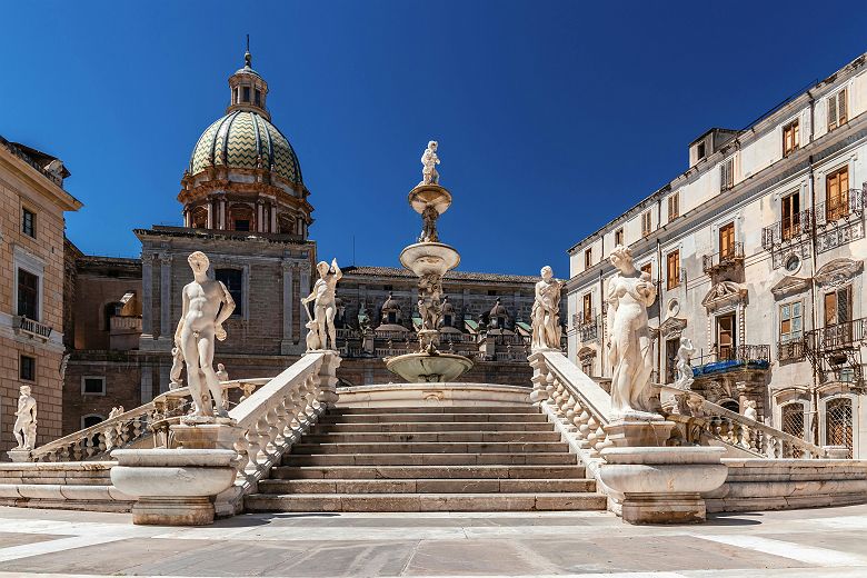 piazza pretoria a palerme