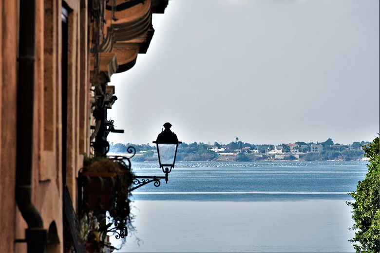 Front de mer d'Ortigia à Syracuse, Sicile