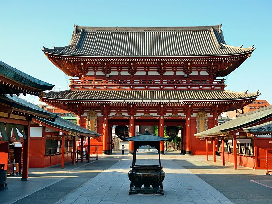 Japon - Temple bouddhiste de Sensoji à Tokyo