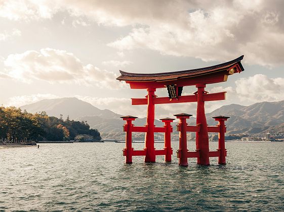 Le Torii flottant de Miyajima (Itsukushima-jinja) - Japon