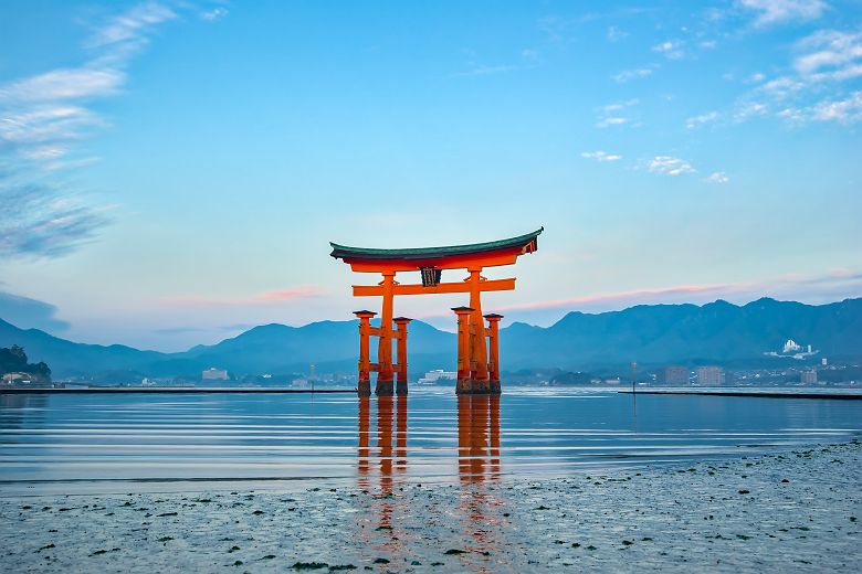 Japon - Portail Torii à Miyajima