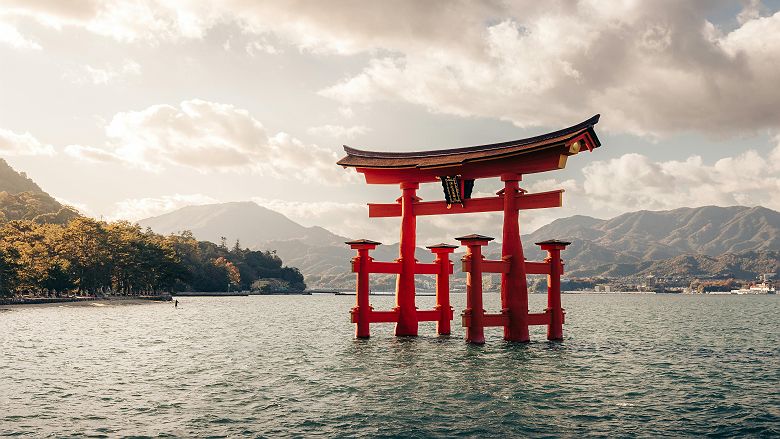 Le Torii flottant de Miyajima (Itsukushima-jinja) - Japon