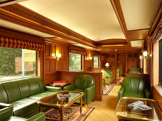 Train Maharaja Express, 	
Rajah club - Delhi à Bombay - Rajasthan, Inde