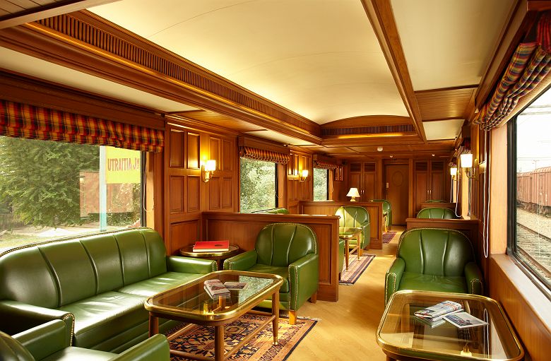 Train Maharaja Express, 	
Rajah club - Delhi à Bombay - Rajasthan, Inde