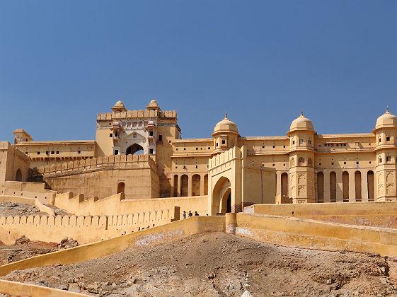 Le Fort d'Amber à proximité de la ville de Jaipur en Inde