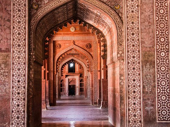 La mosquée de Fatehpur Sikri proche d'Agra - Inde