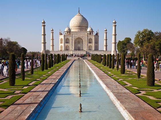 Le Taj Mahal à Agra - Inde