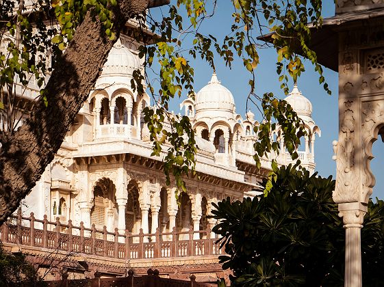 Vue sur le Jaswant Thada à Jodhpur - Inde