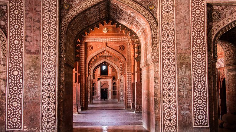 La mosquée de Fatehpur Sikri proche d'Agra - Inde