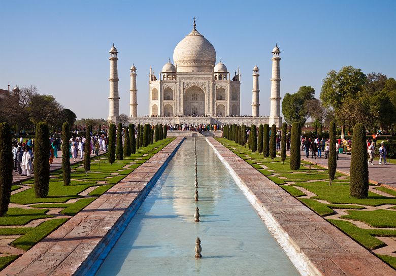 Le Taj Mahal à Agra - Inde