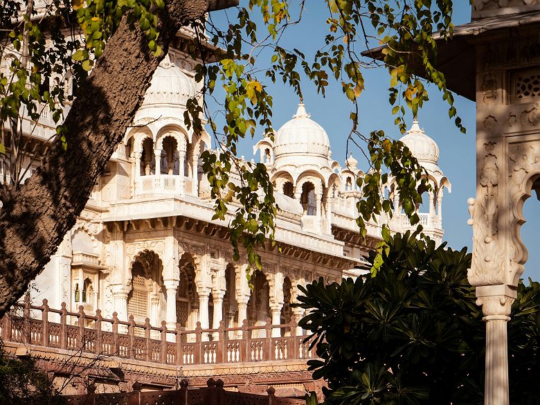 Vue sur le Jaswant Thada à Jodhpur - Inde