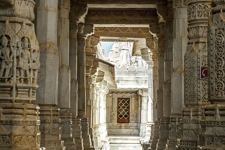 Piliers du temple jaïn de Ranakpur - Inde