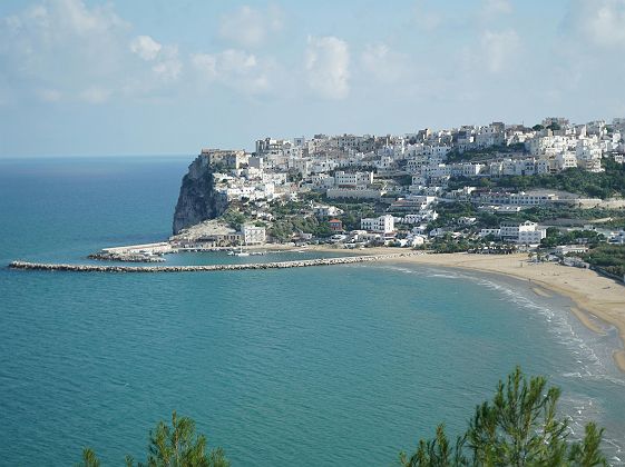 Village de Peschici vue lointaine
