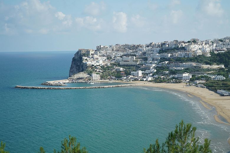 Village de Peschici vue lointaine
