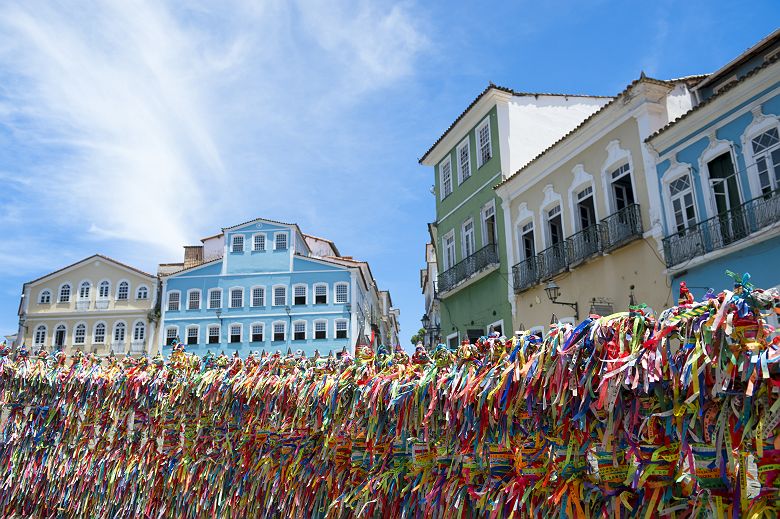 Pelourinho à Salvador de Bahia - Brésil