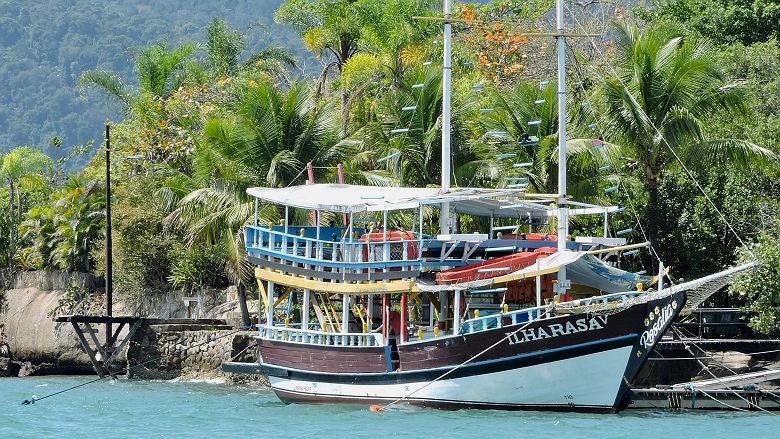 Goélette à Paraty- Brésil