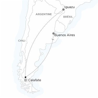 Carte ARGENTINE - Parenthèses d'amour à l'état sauvage