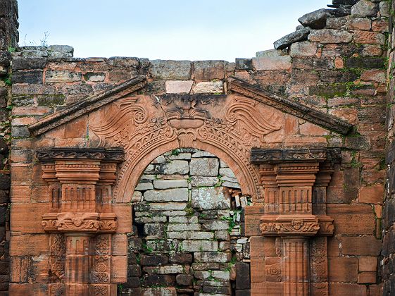 Ruines de la mission jésuite de San Ignacio - Argentine