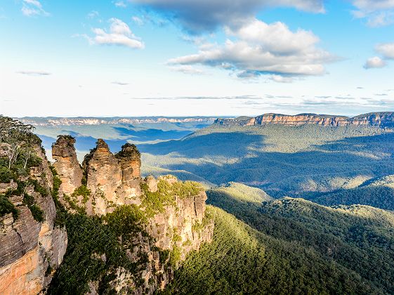Australie - Pics les trois soeurs dans les Blue Mountains