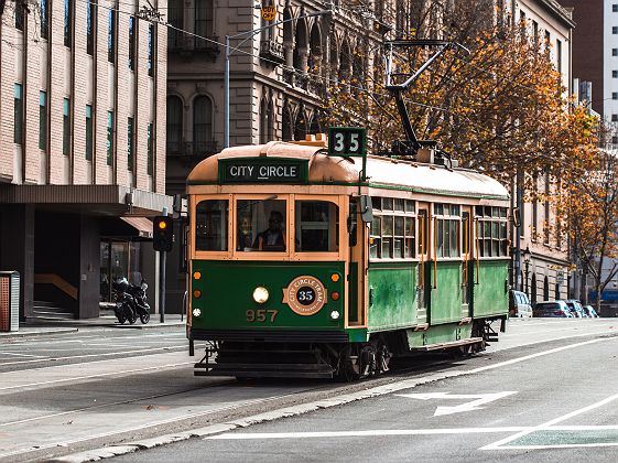 Tram historique Melbourne / Australie
