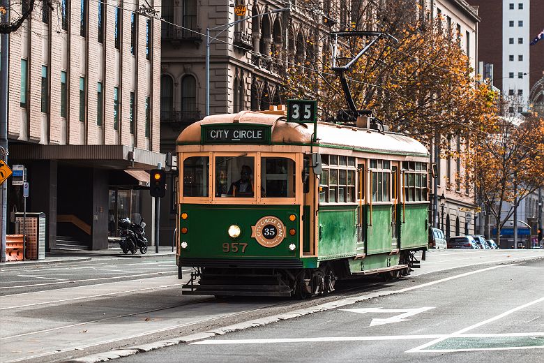 Tram historique Melbourne / Australie