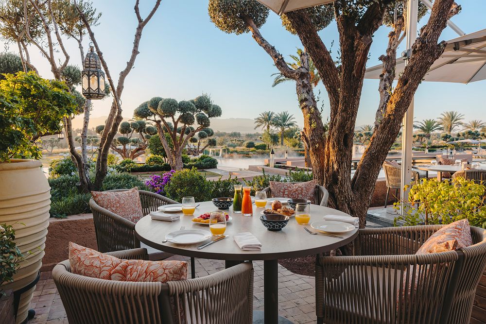 Fairmont Royal Palm Marrakech - petit-déjeuner