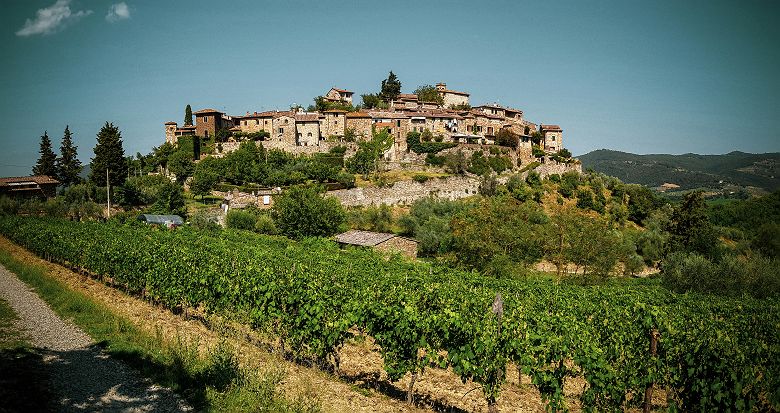 Montefioralle dans le Chianti