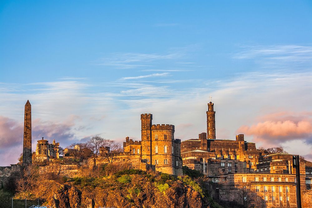 Calton Hill à Edimbourg - Ecosse