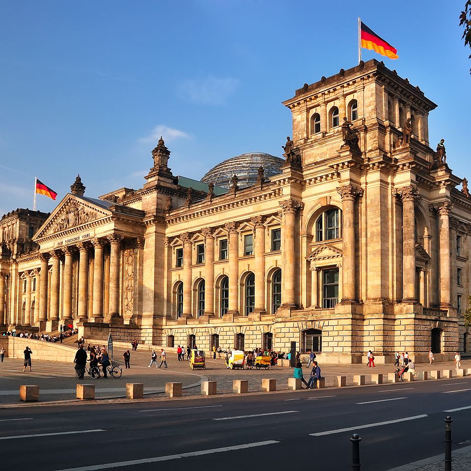 Le Palais du Reichstag de Berlin - Allemagne