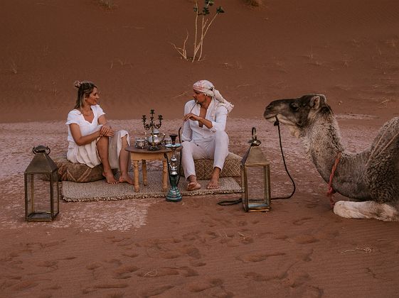 Umnya Desert Camp - Couple - Erg Chegaga - Désert du Sahara - Maroc