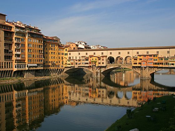 Le ponte vecchio à Florence - Italie