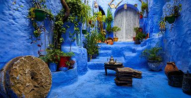 Ruelles bleues de Chefchaouen - Maroc