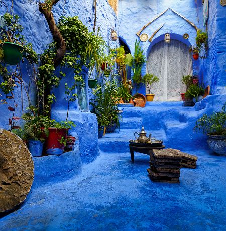 Ruelles bleues de Chefchaouen - Maroc