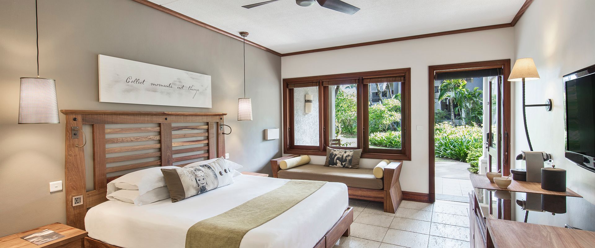 heritage awali   deluxe room garden view   ile maurice