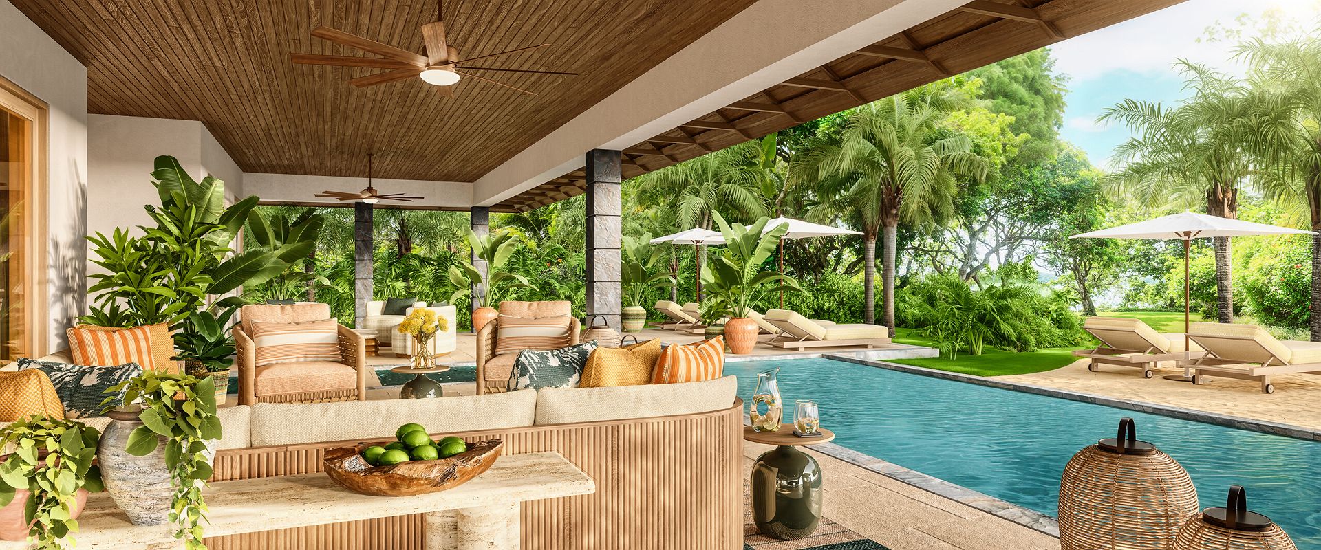 four seasons resort mauritius   island garden pool villa   ile maurice