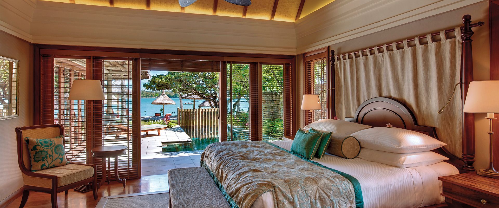 constance prince mauritius  beach villa with a private pool   ile maurice