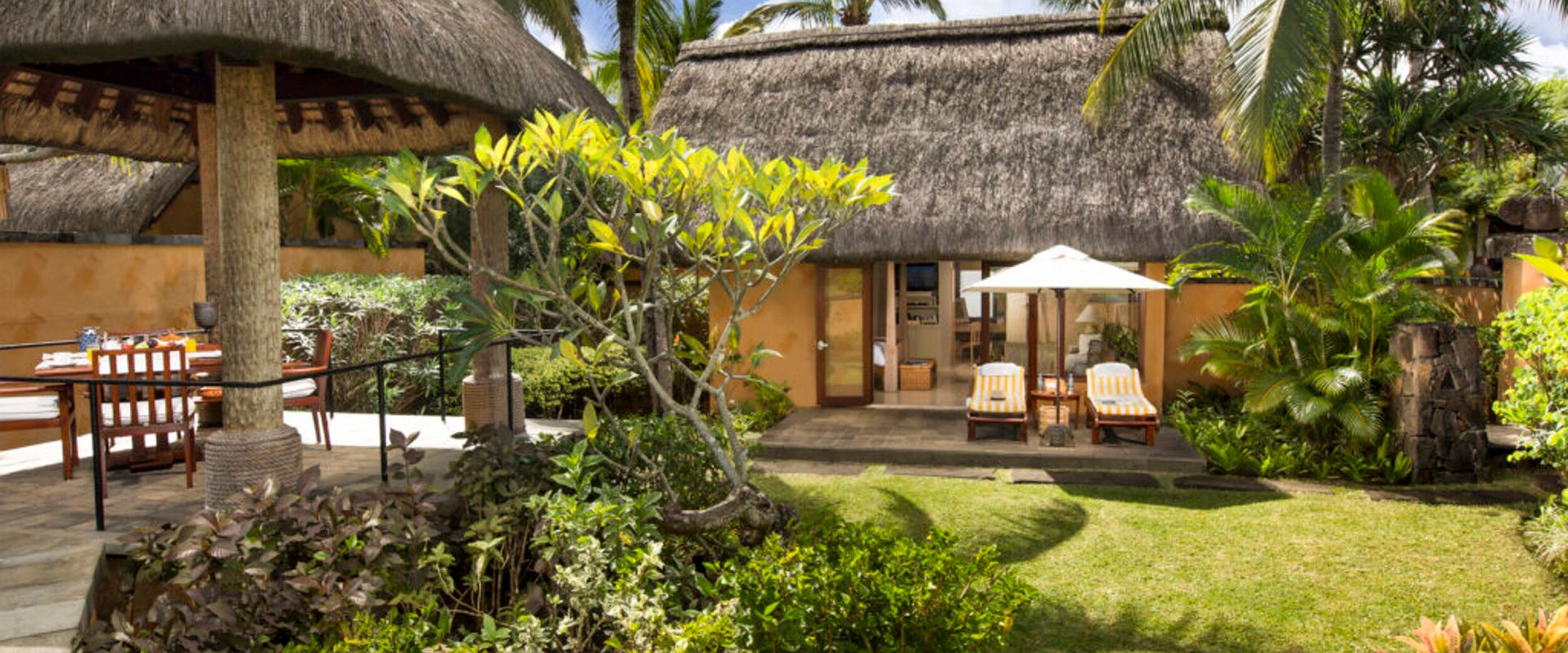 oberoi beach resort mauritius   luxury villa with garden   ile maurice