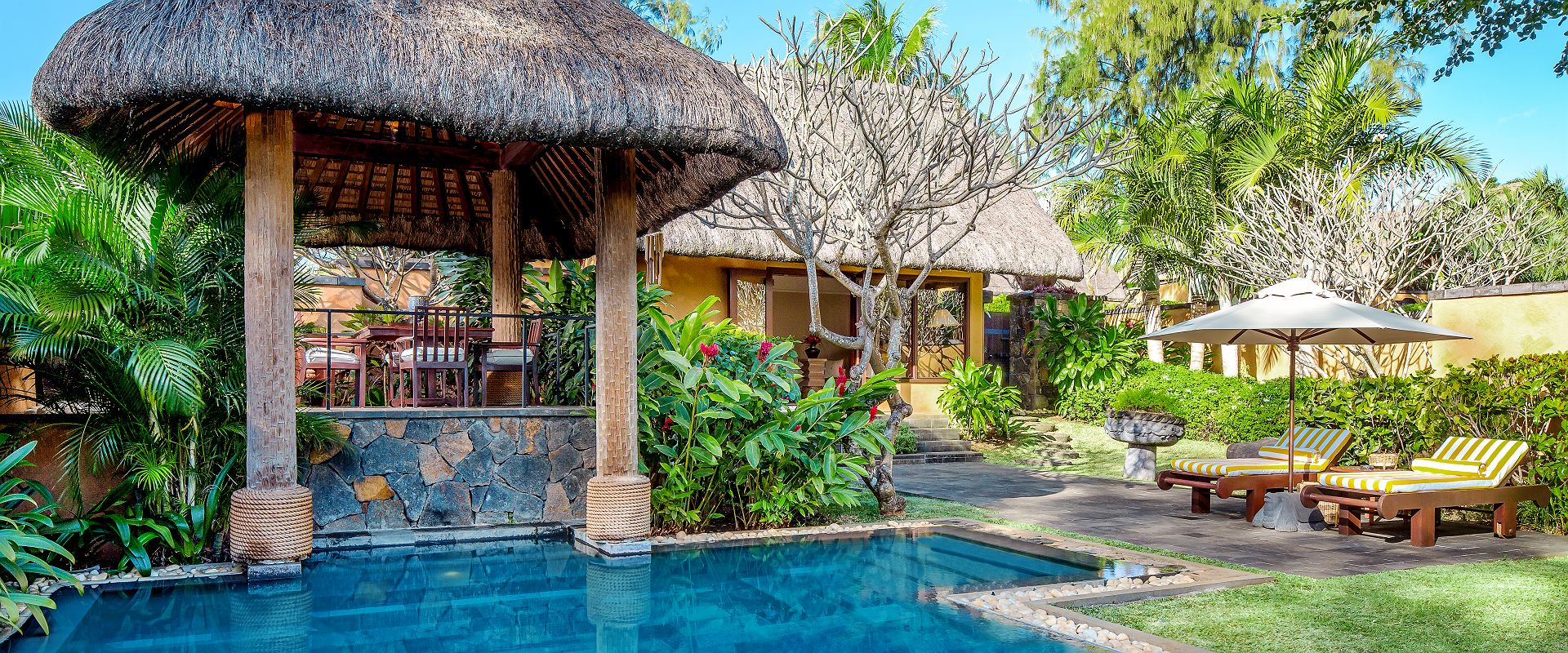 oberoi beach resort mauritius   luxury villa with private pool   ile maurice