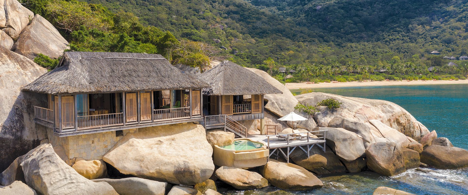 six senses ninh van bay   rock pool villa   vietnam