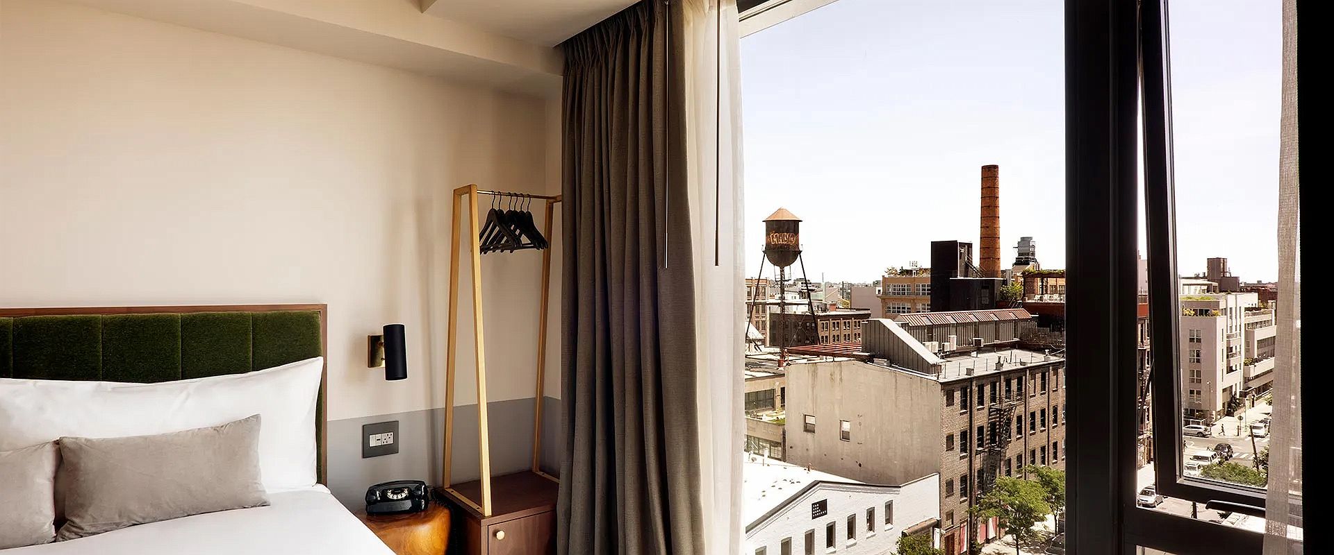 the hoxton williamsburg new york   cosy vue sur brooklyn