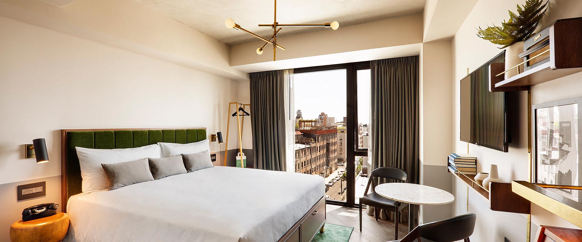 hoxton williamsburg   chambre roomy