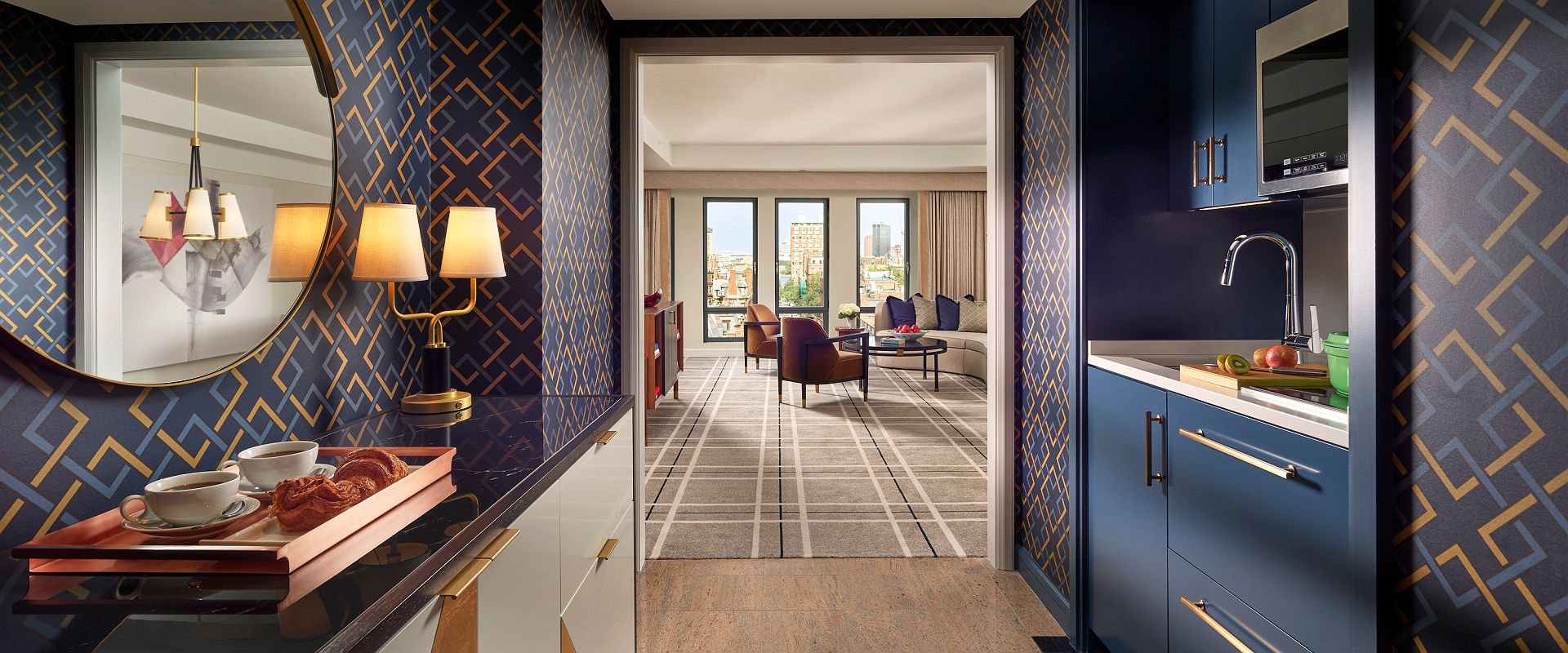 mandarin oriental boston   back bay corner suite