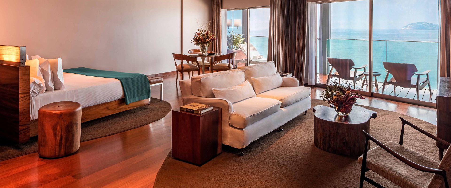 fasano rio de janeiro   ocean front suite   bresil 