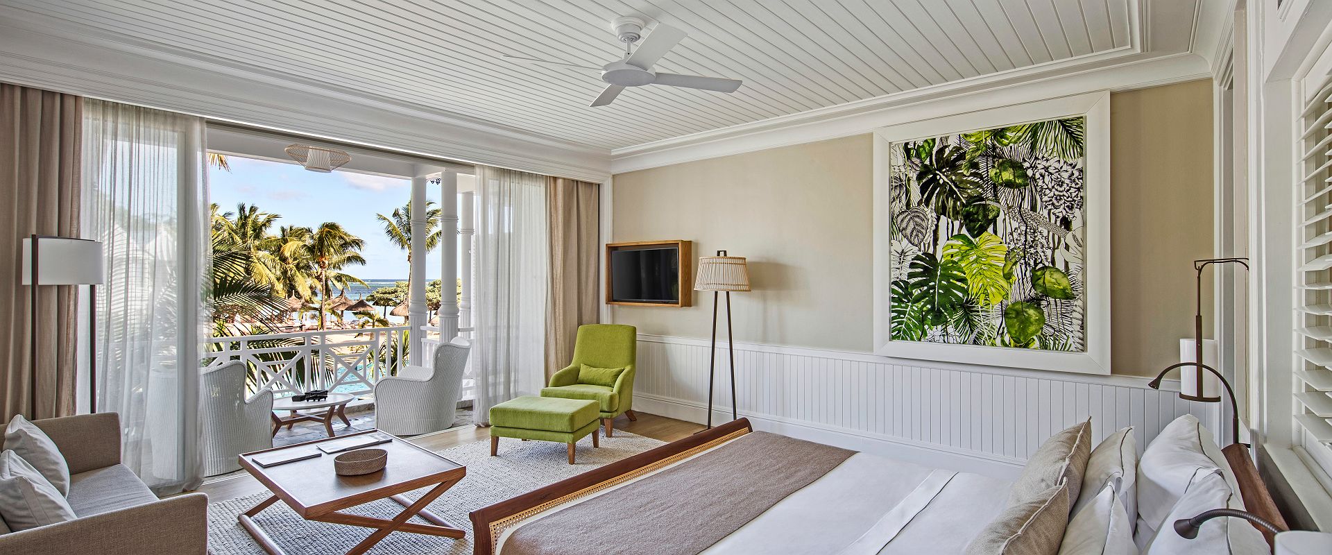 heritage telfair   deluxe suite seaview   ile maurice