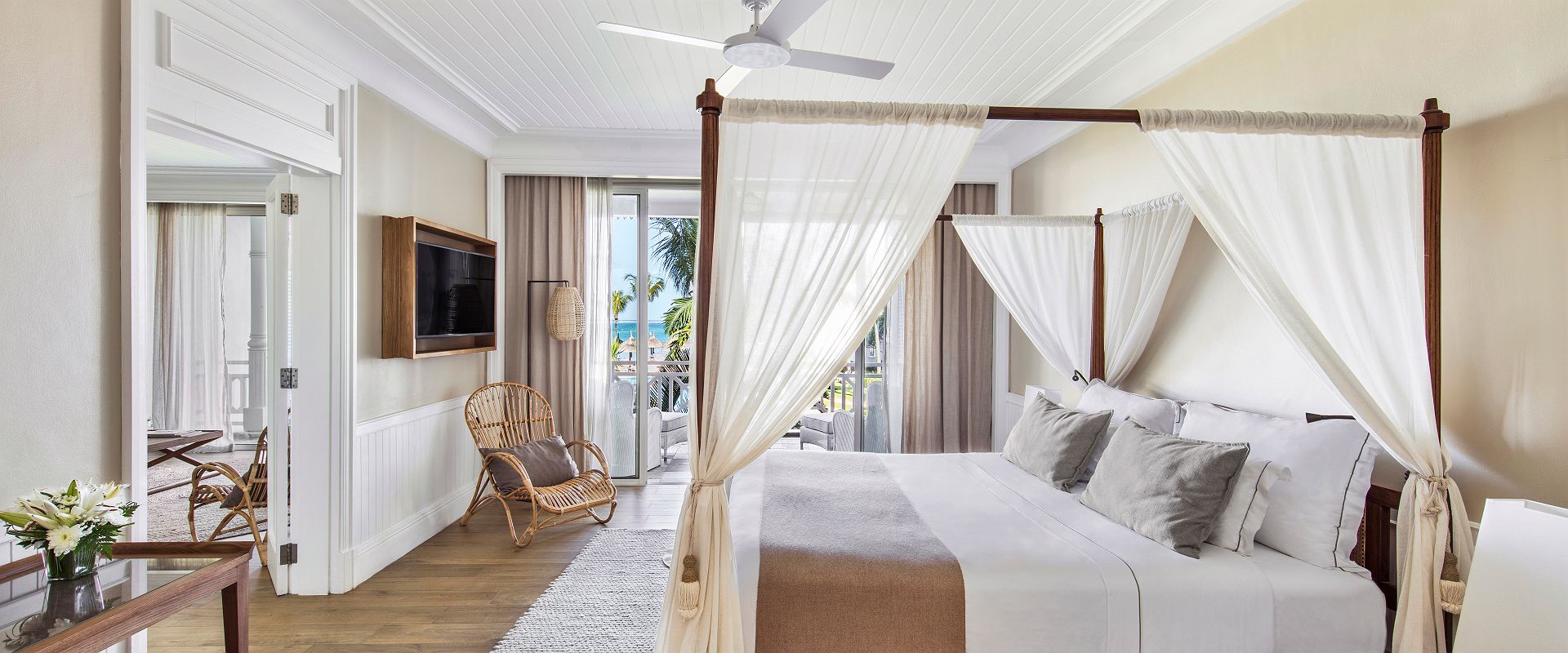 heritage telfair   senior suite seaview   ile maurice