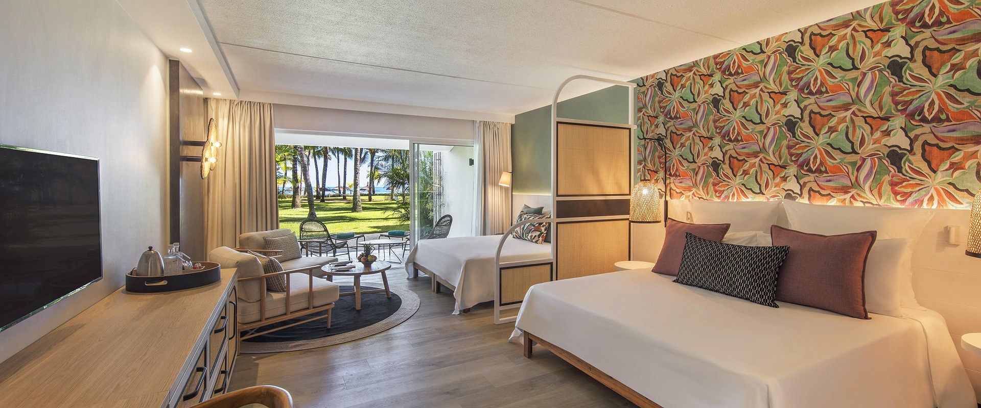 victoria beachcomber   2 bedroom deluxe family apartment ground floor   ile maurice