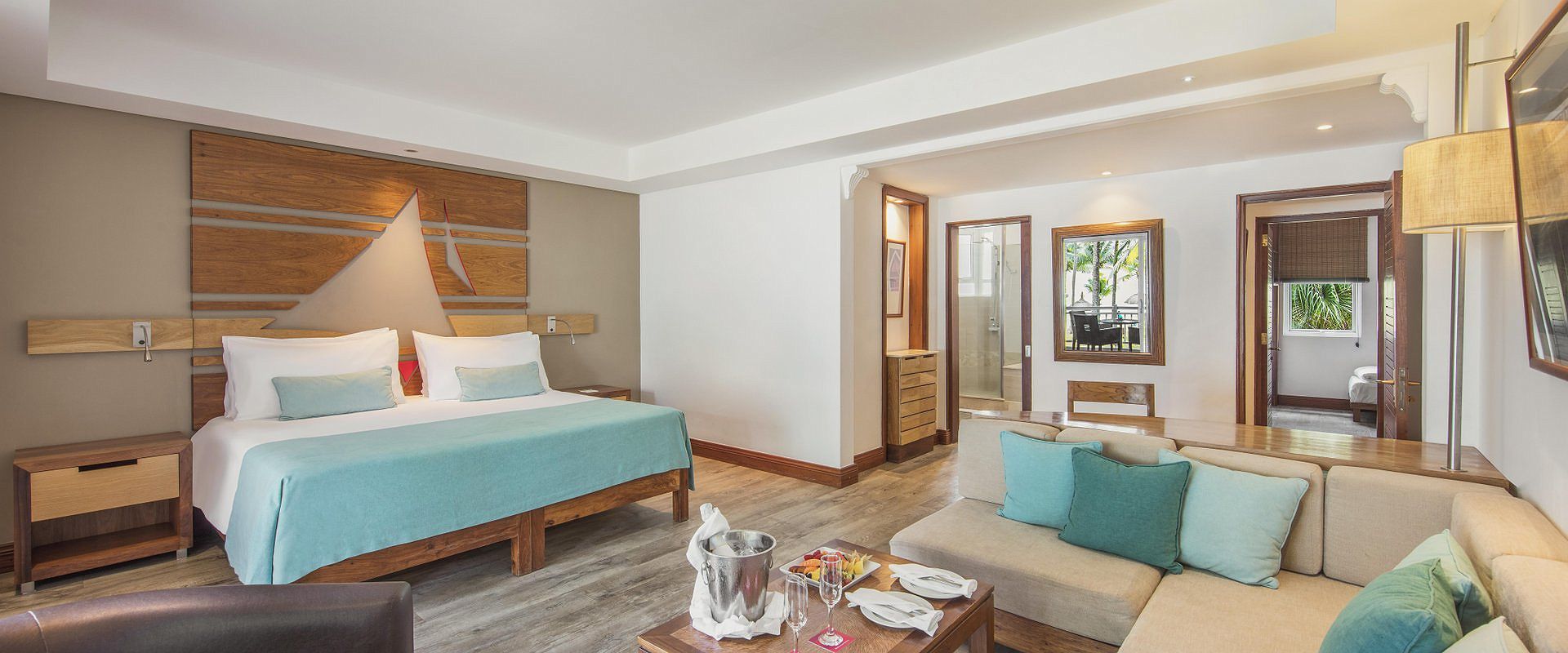 shandrani beachcomber   2 bedroom deluxe family apartment   ile maurice