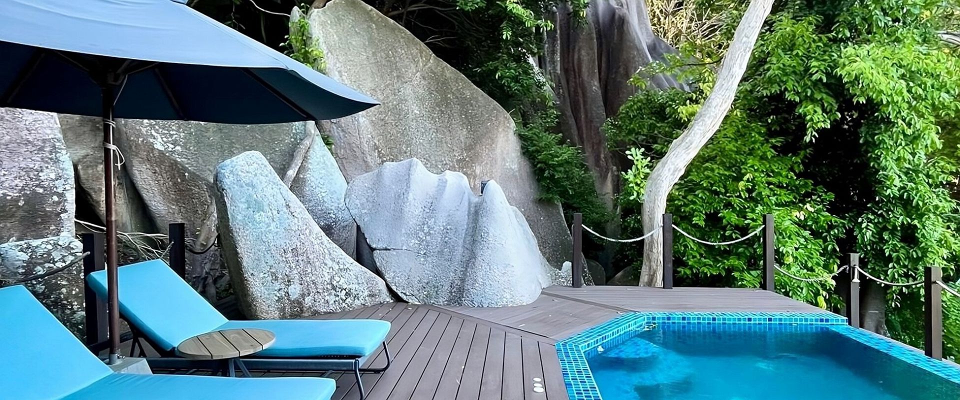 domaine de l orangeraie   pool villa   seychelles la digues