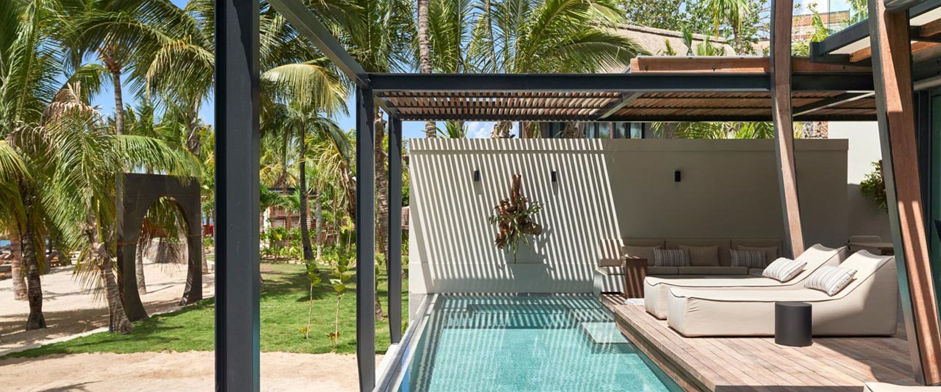 lux grand baie   lux beachfront pool villa   ile maurice