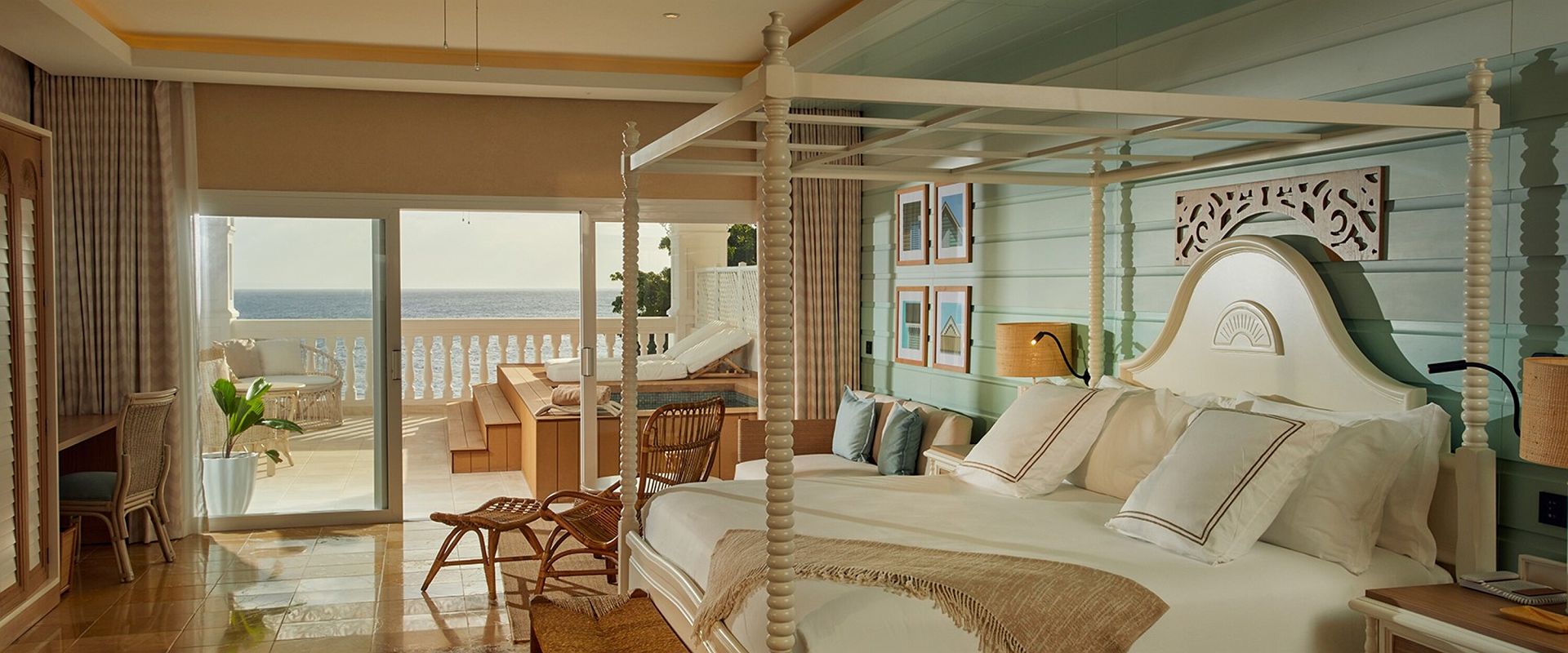   cayo levantado resort   family junior suite plunge pool  republique dominicaine